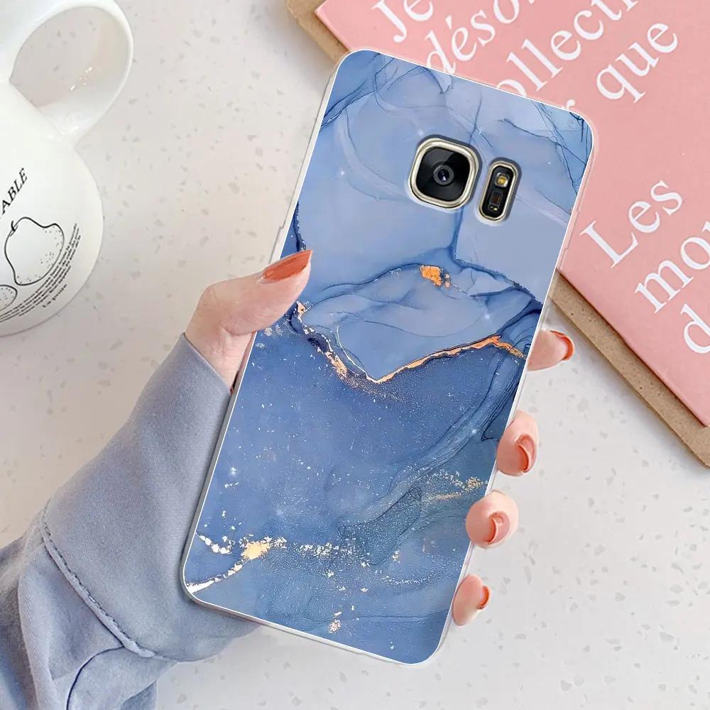 For Samsung Galaxy S7 Edge Case Galaxy S7 Shockproof Back Phone Cases For Samsung Galaxy s7 S 7 Edge Cute Silicone Clear Bumper