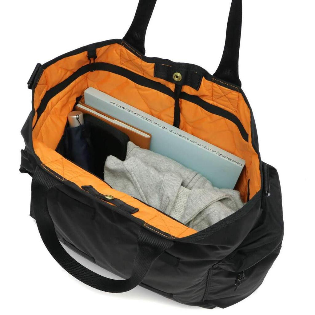Porter Force 2WAY Tote Bag (Black)