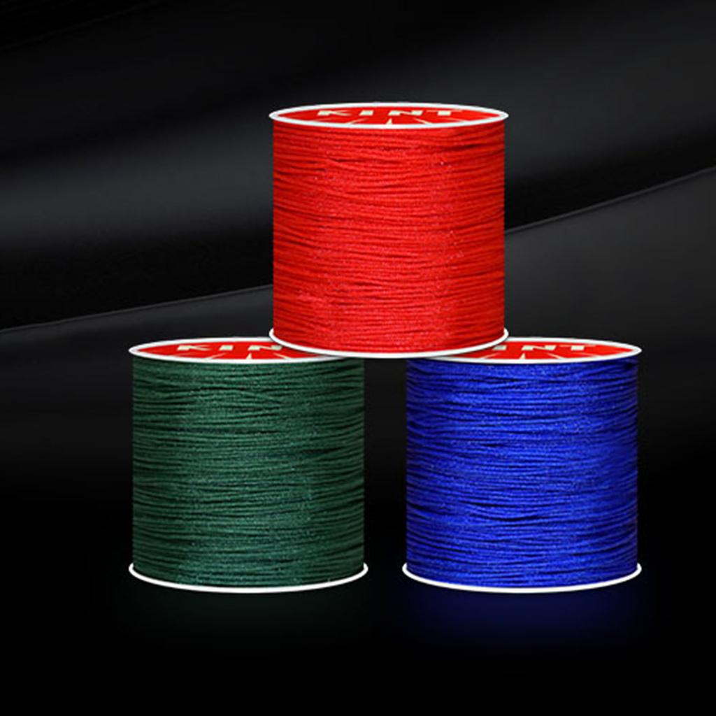 Вощёный шнур для рукоделия Вощёная нить Вощёная полиэстеровая нить 0,45/0,5/0,6 мм Швейная нить Шнур для изготовления ювелирных изделий, браслетов