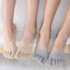 Orthopedic Compression Socks Women'S Toe Socks Ultra Low Cut Liner With Gel