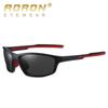 aoron Fashion Design Polarized Sunglasses Outdoor Classic Black Cycling Glasses for Men Women Running Sport Sun Glasses