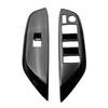A87Q-Car Glossy Black Window Glass Lift Button Trim Switch Cover Door Armrest Panel for Toyota YARiS Cross - LHD
