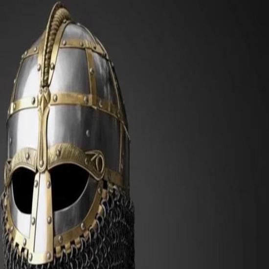 Handmade Steel Viking Helmet with Chainmail Aventail Nordic Warrior Armor LARP Cosplay