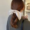 Advanced Sense Solid Color Bow Hair Band For Women Girls Sweet Versatile Ribbon Bow Hair Rope Hair Accessories Gifts