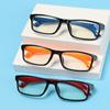 Computer Portable Square Eye Protection Anti-Blue Light Glasses Ultra Light Frame Eyeglasses