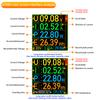 DC 4,5-50 В 0-12 А 600 В Цифровой дисплей Вольтметр Амперметр Измеритель Power Bank Тип-C Зарядное устройство для мобильного телефона TFT G-сенсор Поддержка PD3.1