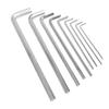 9Pcs Hex Key Wrench Set Long Arm High Carbon Steel Metric Hex Wrench Set with T Handle