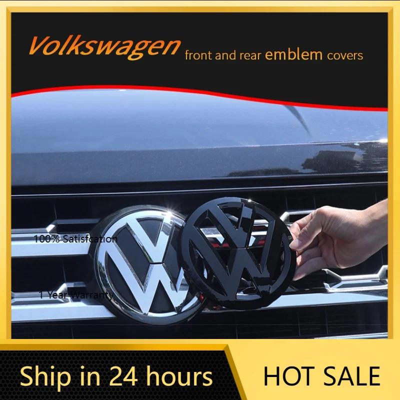 Для VW VOLKSWAGEN Новый значок автомобиля Накладки на решетку радиатора и крышку багажника Наклейка 3D Декор Для VW MK6 8 Tiguan Arteon CC PASSAT B