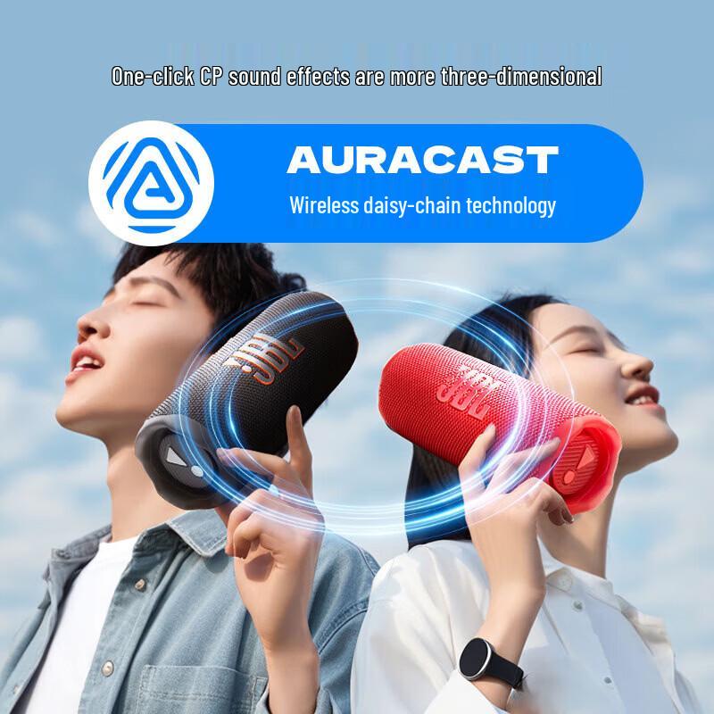 JBL Портативная Bluetooth-колонка Flip 7, штекер CN (адаптер в комплекте)