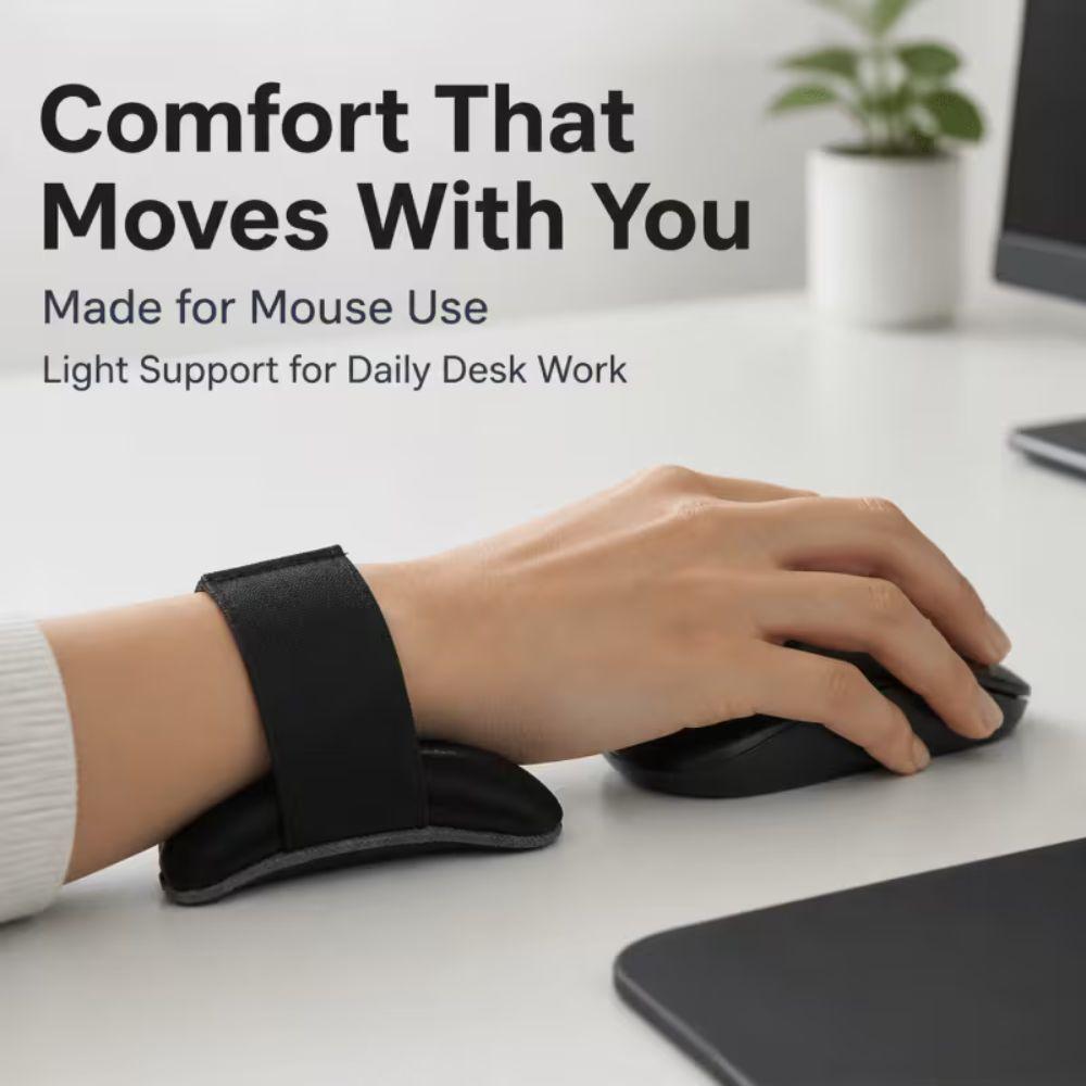 Ergonomic Wrist Rest Cloth Mouse Cushion Pain Relief Mouse Pillow Long Working