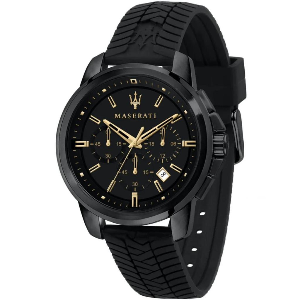 Maserati R8871621011 Chronograph Black Dial Men's Watch