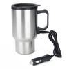 Чайник из нержавеющей стали, дорожный автомобильный горшок, прикуриватель, вода 12 В, 450 мл