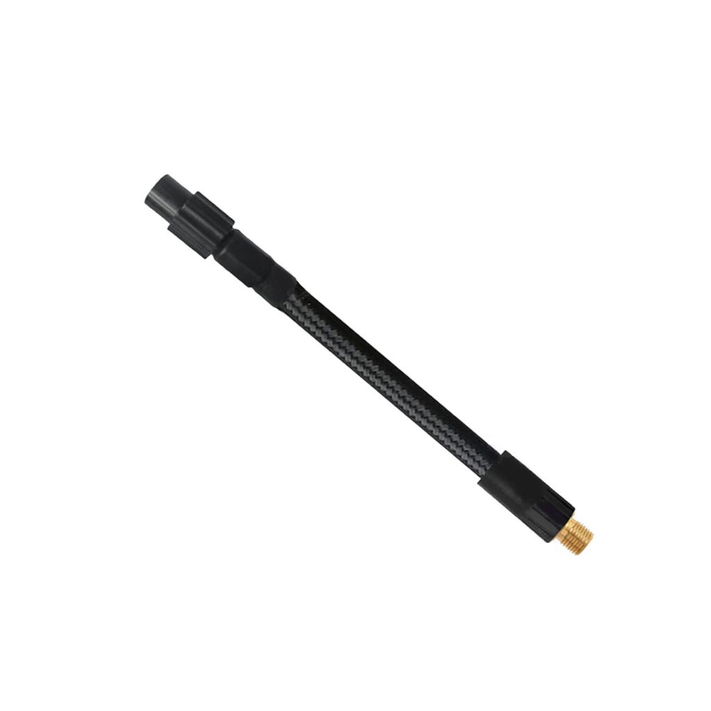 Шланг насоса для накачивания, адаптер с фиксатором, воздушный шланг для шин, надувная камера, шланг для накачивания с нейлоновой оплеткой