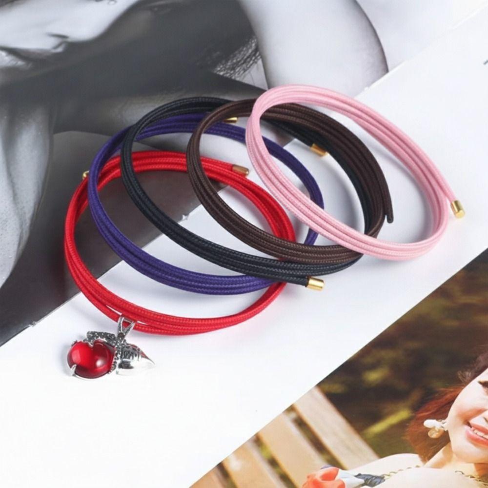 Adjustable Magnetic Rope 51cm Length Bracelet Magnet Link Versatile Magnetic Bracelet For Unisex