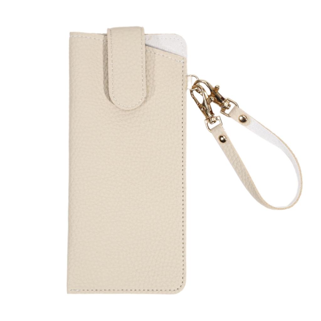 Hanging Glasses Case Soft Leather Sunglasses Storage Bag Portable Hangable Pocket Cases Slim Travel Pouch For Sunglasses Women