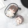 with Keychain Cotton Doll Display Bag PVC Cotton Doll Storage Bag  Outdoor