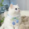 Princess Style Pet Collar Cute Cat Dog Necklace Adjustable Size Small Medium Large Pets
