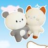 Toy Plush Bear Cat Doll Stuffed Animal Cartoon Doll Home Decor Gift Cartoon