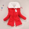 Korean Style Thickened Women's Tooling Cotton-padded Coat Women's Mid-length Lamb Fleece Cotton-padded Coat Winter Coat Plus Size Coat