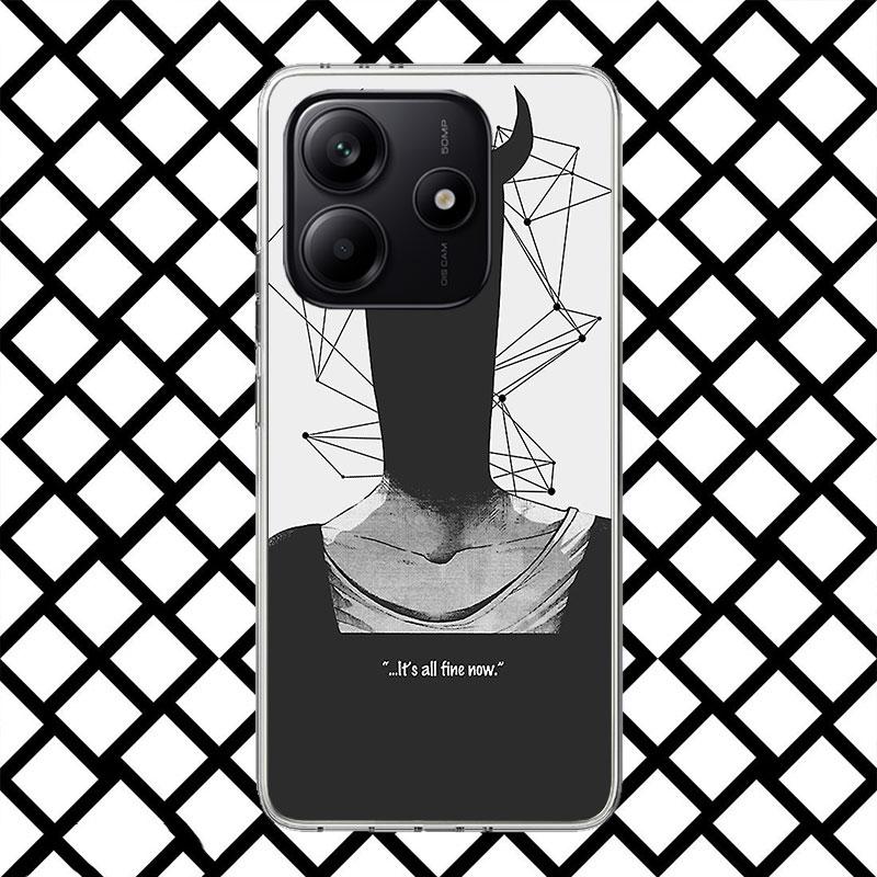Чехол для телефона Oyasumi Punpun для Xiaomi Redmi Note 15 14 14S 13 12 12S 11 Pro Plus 11E 11T 11S 10S 5G Мягкий чехол Fundas Redmi Note