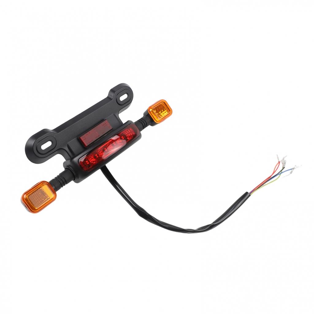 12V Светодиодный задний фонарь для велосипеда с тормозным светом и указателем поворота для электровелосипедов