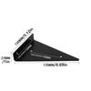 Floating Invisible Triangle Bracket Wall  Mount Shelf Brackets Triangle Bracket Support  Table