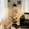 Nordic Cream Style Floor Lamp with Storage Shelf - Modern Living Room, Bedroom, Bedside, and Study Lamp