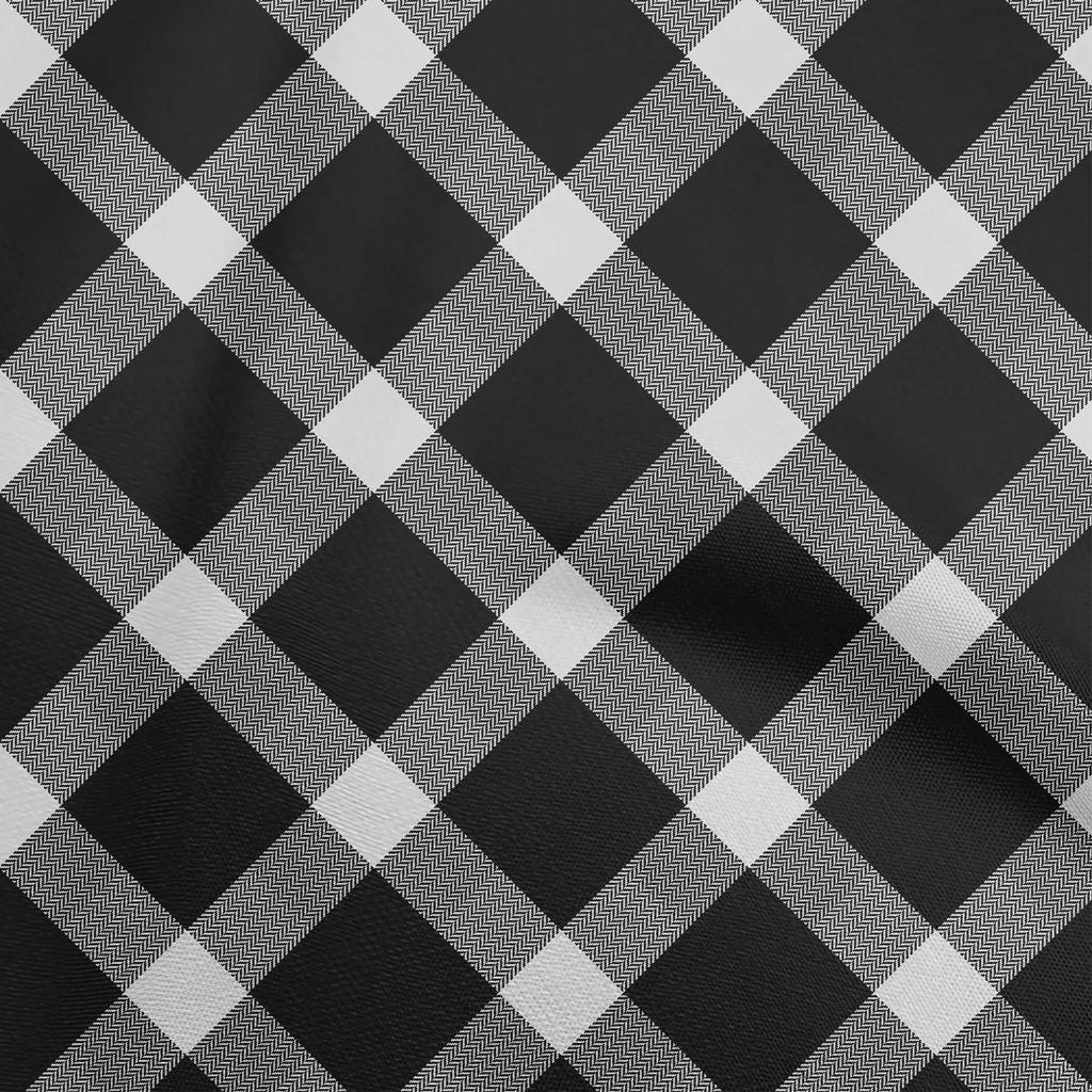 oneOone Хлопчатобумажная гибкая серая ткань для шитья в клетку, напечатанные во дворе принадлежности для шитья одежды своими руками, 40 дюймов