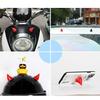 Colorful Motorcycle Helmet Cat Ears Decoration Moto Electric Car Driving Styling Cute Cat Ears Stickers Decor Helmet Accessories