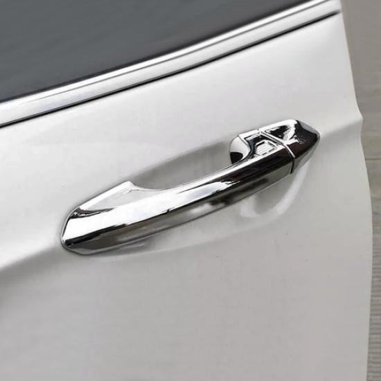 Car Door Handle Cover Trim Fit For Ford Mustang 2015- Accessories ABS Chrome