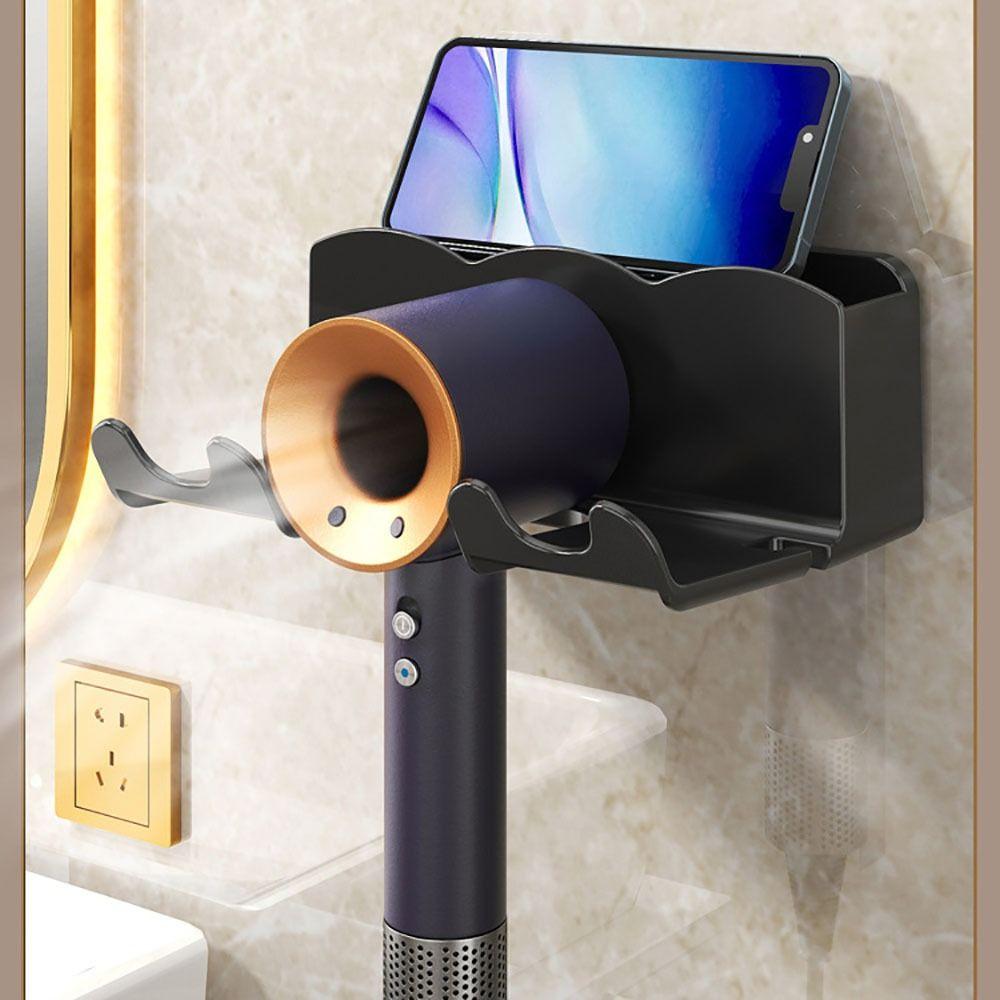 Настенный держатель для фена, пластиковый кронштейн для сортировки, высококачественная стойка для хранения