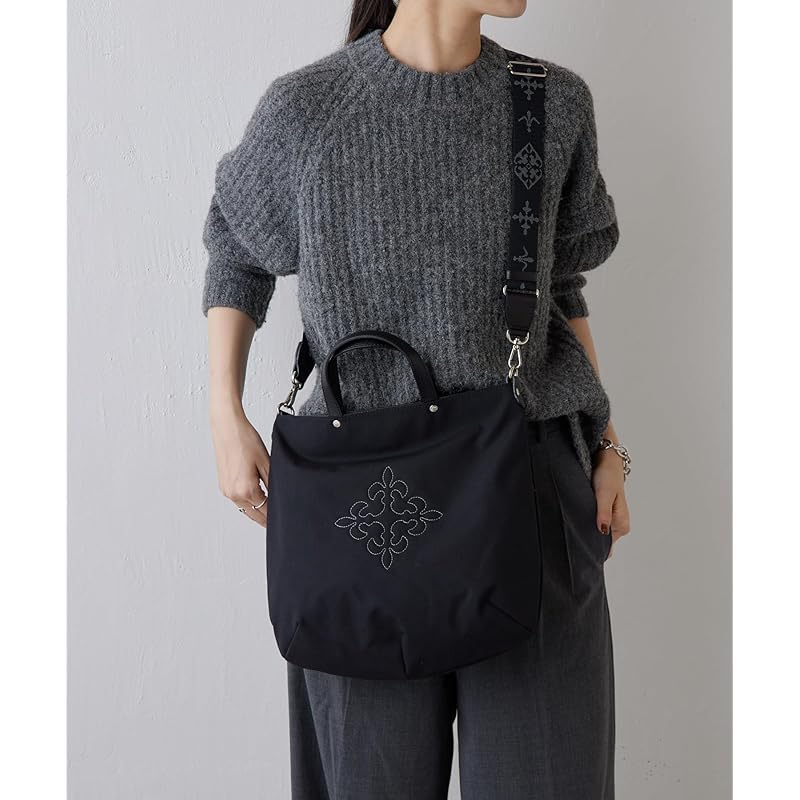 [Рашит] Двухсторонняя сумка-тоут (CE-1404-WEB) RUZ1042121A0013 Бесплатный черный