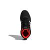 adidas Hoops 2.0 Mid Black Hi-Res Red Kids Sneakers B75743