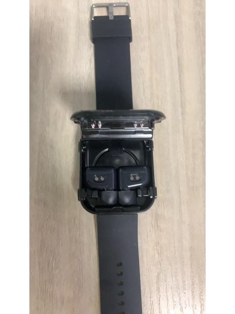 FereFit T1 2-in-1 Bluetooth Headset & Smartwatch with Heart Rate and Blood Oxygen Monitoring