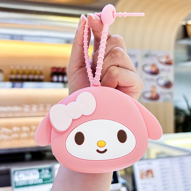 Мини Кошечка удачи Кошечка монета брелок и сумка для наушников подарок