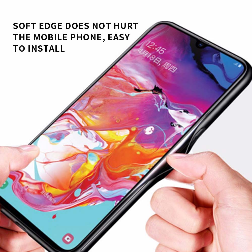 Черный чехол для Samsung A90 5g A80 A70s A70 A60 A50s A50 A40 A30s A30 A20s A20 A20e A10s A10 A10e, чехол с милой коровкой