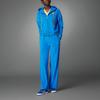 adidas Толстовка на молнии с логотипом Originals и кулиской, женские топы синего цвета IB2046