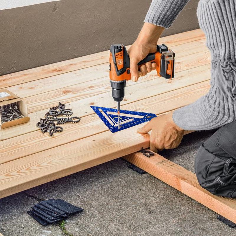 Инновационный инструмент стропильный угольник Многоцелевой плотницкий угольник Прямоугольный угольник Стропильный угольник Деревообрабатывающий измерительный инструмент