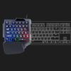 RGB Игровая Клавиатура Одноручная Мини USB Ультратонкая Проводная 35 Клавиш Одноручная Клавиатура с Подсветкой Для Компьютера ПК Ноутбука
