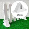 10 шт. опора для ограждения для собак, садовая подставка для ворот для домашних животных