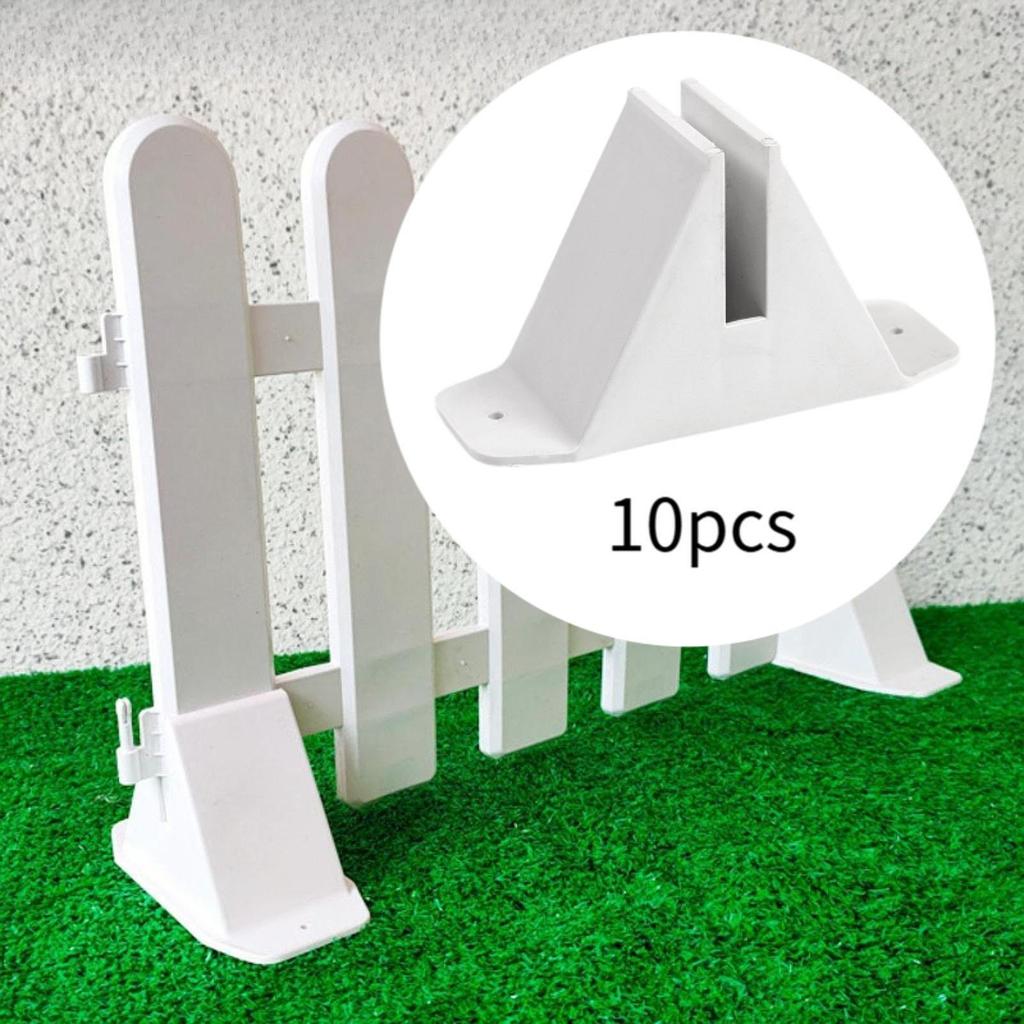 10 шт. опора для ограждения для собак, садовая подставка для ворот для домашних животных