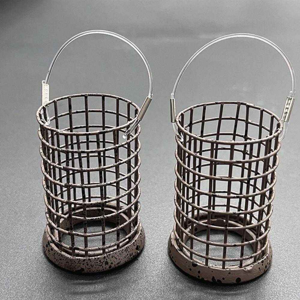 Все размеры кормушки-клетки 20г/30г/40г/50г/60г Высококачественные кормушки Прочные металлические кормушки Рыбалка с прикормкой