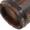 2 шт. Деревянные цветочные горшки Стильный однотонный горшок для суккулентов Многофункциональное деревянное ведро Декор для сада Цветочный горшок