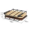 Kitchen Non-punching Multi-functional Pot Lid Cutting Board Placement Storage Rack Cabinet Hanging Cabinet Lower Hanger
