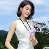 USB Rechargeable Mini Handheld Fan Ultra-Quiet Small Electric Fan Cooling and Ice Pack Fan  Travel