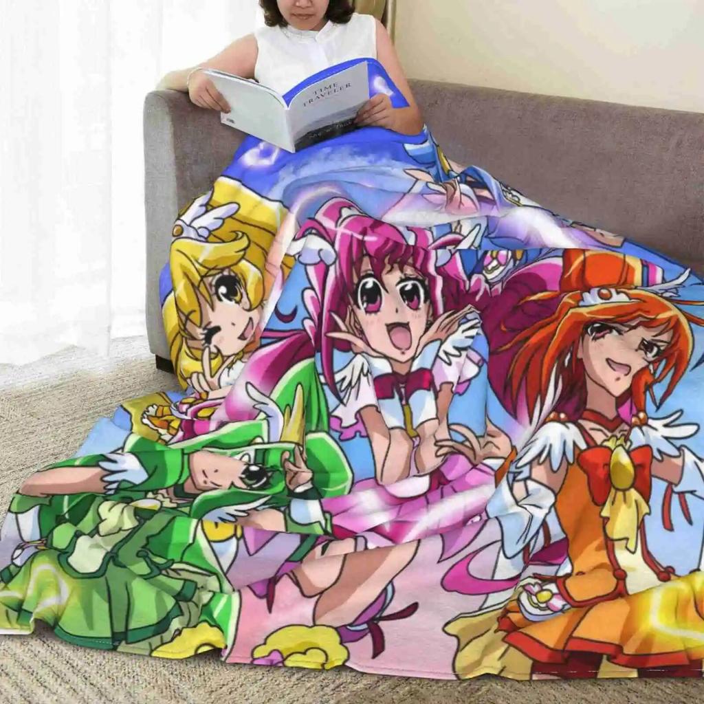 Precure Smile Trend Стиль Забавное модное мягкое одеяло Precure Pretty Cure Аниме Манга