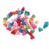 100pcs Small Hair Claw Clips Rectangle Matte Cute Colorful Non Slip for Women Girls Medium Thick