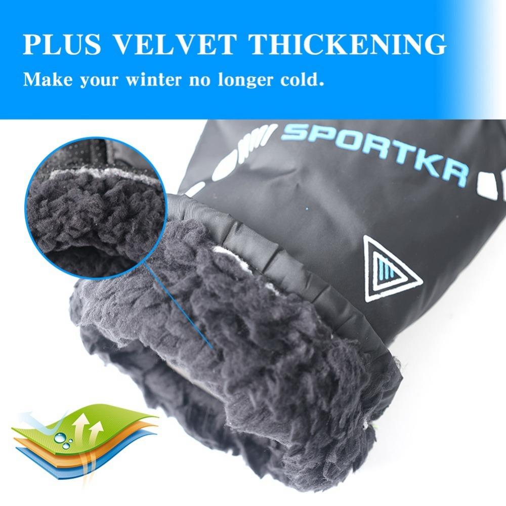 Soft Waterproof Thermal Camping Gloves Outdoor Gloves Warm Skin-friendly