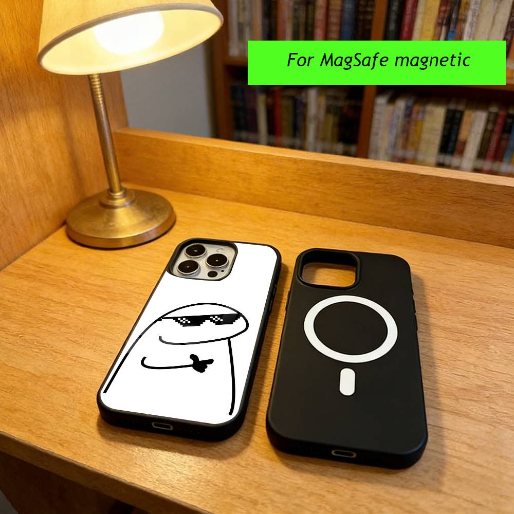 Cute Flork Of Cows Phone Case For iPhone17,16,15,14,13,12,11 Plus,Pro Magnetic For Magsafe Wireless Charging