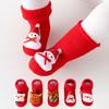 Christmas Elements Baby Socks Soft Baby Hosiery Toddler Non-slip Floor Socks Baby Boys Girls